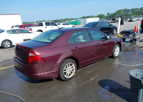 2012 Ford Fusion S из США, поврежденный, VIN 3FAHP0GA5CR347850